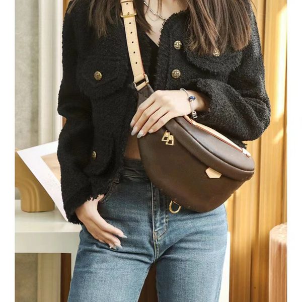 

waist bags belt bag designer fanny pack chest bag bum bags for women crossbody luxury famous soft leather letter flowers m43644 mini bum des