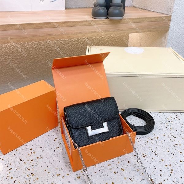 

mini real cowhide woc bags women one shoulder crossbody bag designer handbag multiple interlayers inside chain bag passport holder block bag