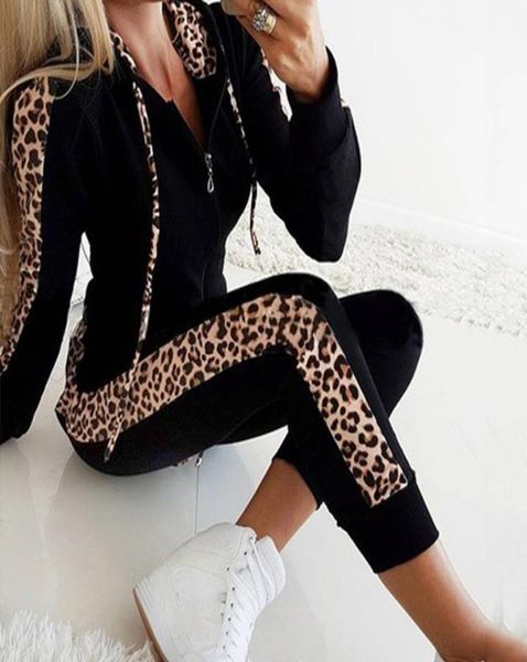 

2pcs set women sport tracksuit zipper hoodies sweatshirt pants set jogger sport wear ladies casual sweat autumn streetwear suit8343074, Gray