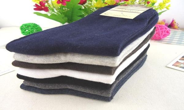 

whole new arrival cotton solid color classic business men039s sock brand casual dress mens socks for4664062, Black