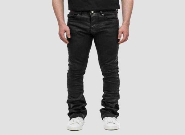 

2021 new arrival men wax skinny jeans custom flared95363844626295, Blue