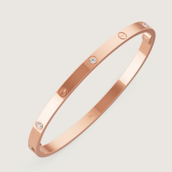 

designer bracelet clover bracelet series fashionable and elegant design sense 4mm titanium steel rose gold plating inlaid jewelry women&#039, Black