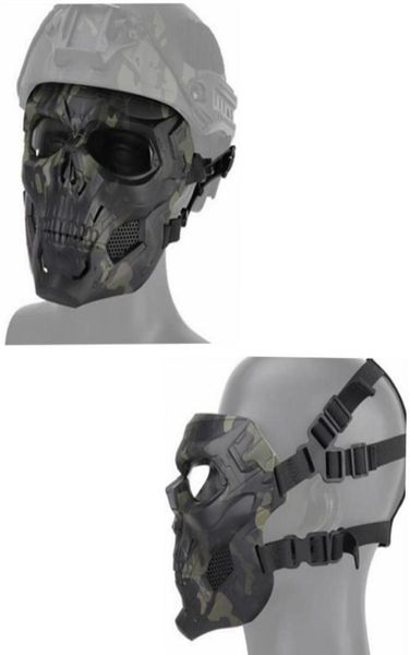 

tactical hood skull masks shooting hunting paintball motorcycle men full face airsoft cycling hiking248s7588533