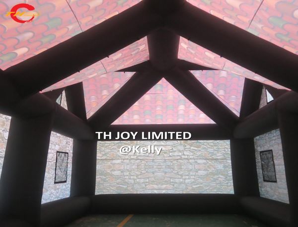 

10x5x5mh giant outdoor inflatable irish bar tent lawn event party inflatable pub tent commercial portable inflatable pub2916959