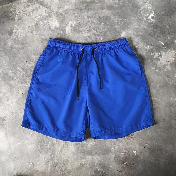 

summer beach pants korean version three-point pants quick-drying shorts candy color loose and thin sports shorts 37, White;black