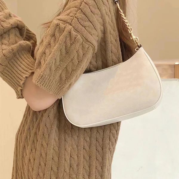 

designer fashion leather shoulder bag underarm bag versatile