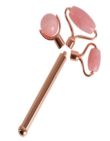 

portable face lift massager crystal roller set facial massage jade roller natural quartz stone beauty roller tool girl gift5517685