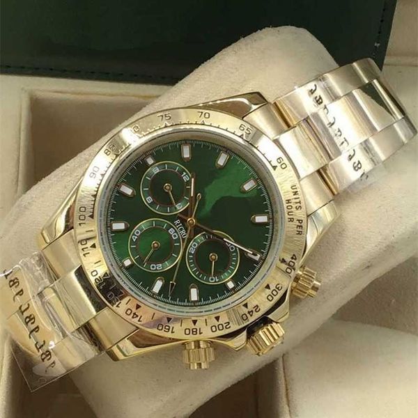 

rolexs watch mens master design sports style automatic movement gold stainless steel case l24t