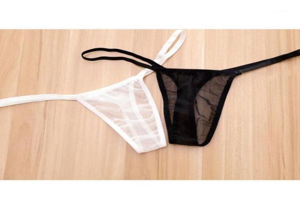 

women039s gstrings women plus size mesh lowrise transparent gstring panties g string micro thong knickers smooth briefs5551738, Black;white