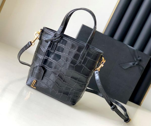 

10a ladies fashion casual designe luxury mini toy shopping bucket bag shoulder bags crossbody handbag tote quality all steel hardware and im