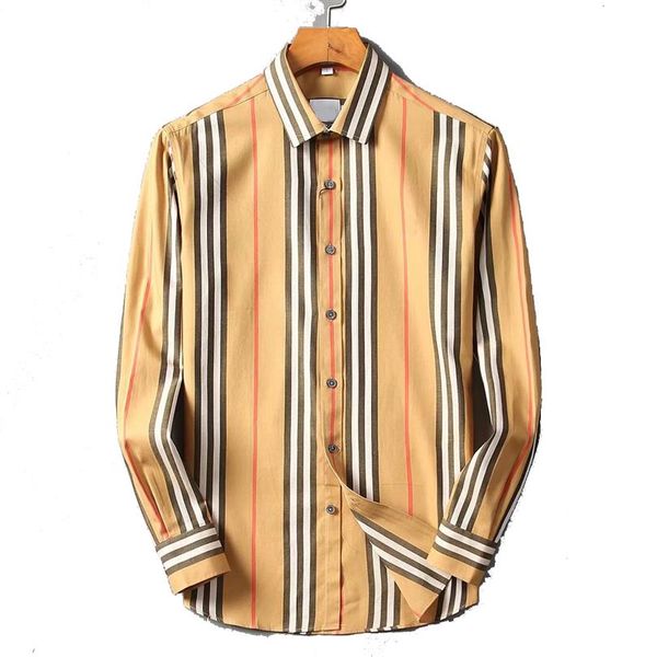 

luxurys designers dress shirt menswear fashion society black men solid color business casual mens long sleeve -3xl#035264g, White;black