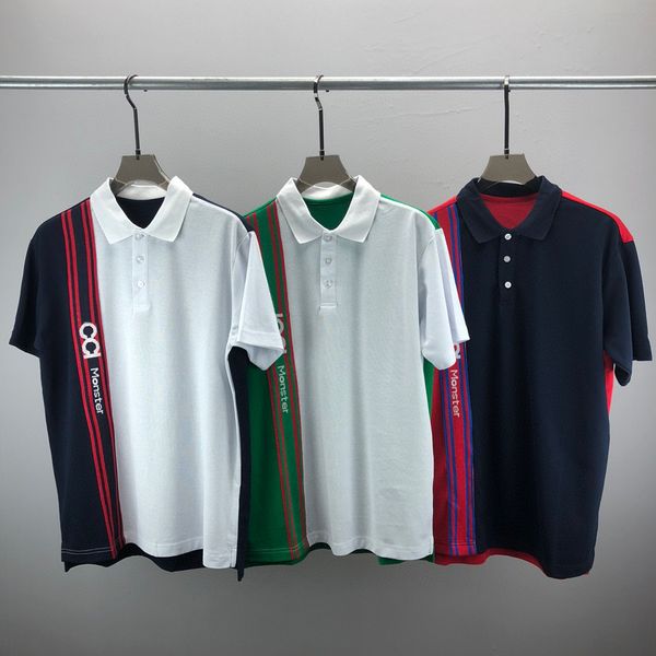 

men's plus tees & polos round neck embroidered and printed polar style summer wear with street pure cotton t-shirts 526, Black
