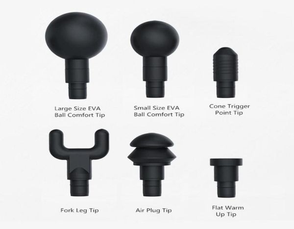 

massage gun heads percussive vibration recovery muscle massager accessories suitable for all parts of the body tslm15255613