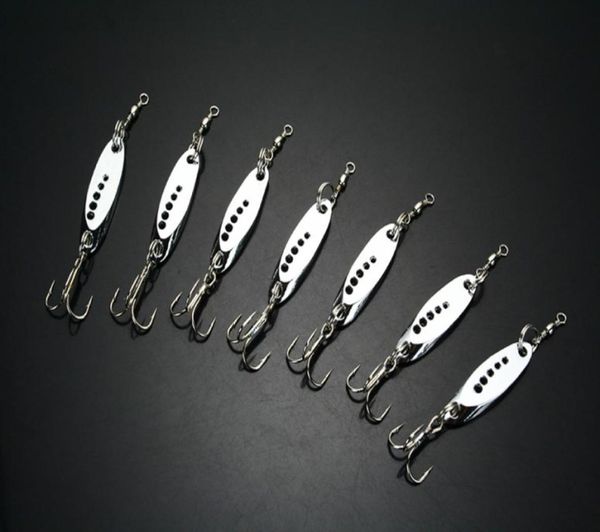 

whole 50pcs fishing lures spoon spoons hooks baits 72g0129328289