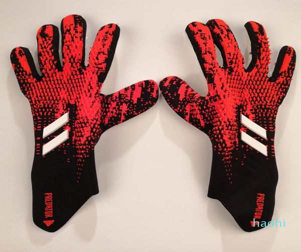 

whole2020 retro falcons goalkeeper gloves wrapped wrist strap professional soccer gloves antislip gloveslatex plam sports g8302169, Black