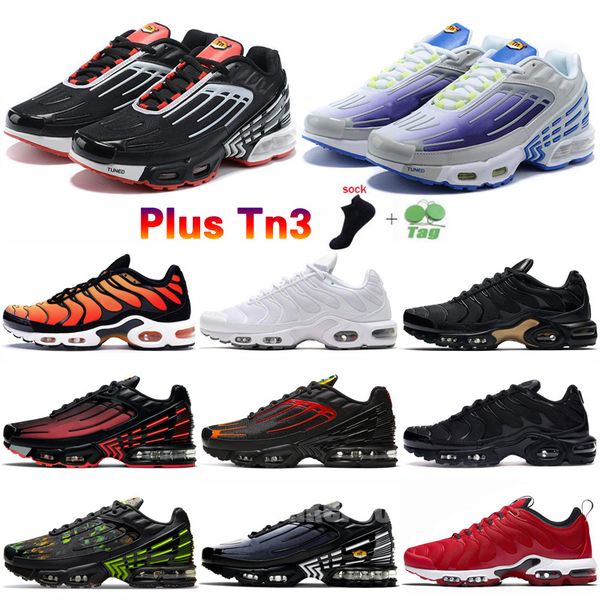 

running shoes mens trainers outdoor sneakers triple white black psychic sky laser blue zebra tns tn plus terrascape men women des chaussures