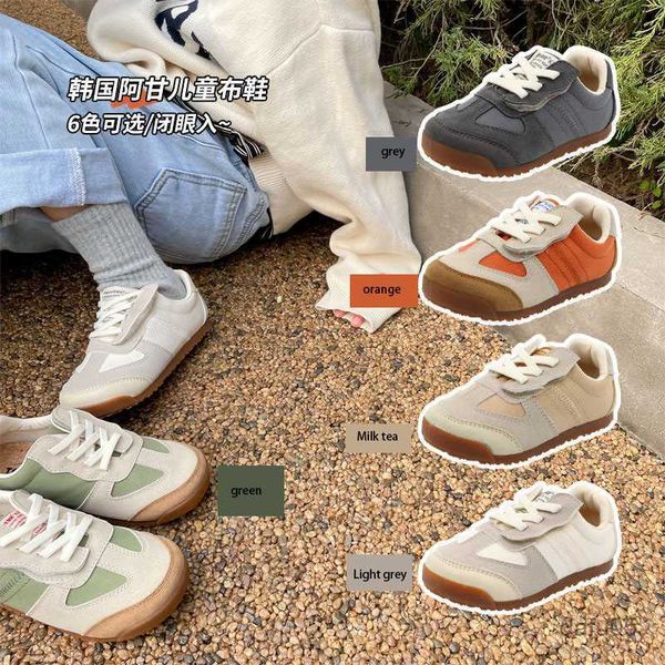 

sneakers spring new children's canvas shoes soft bottom shoes boys' cloth shoes girls' casual shoes r230811, Black;red