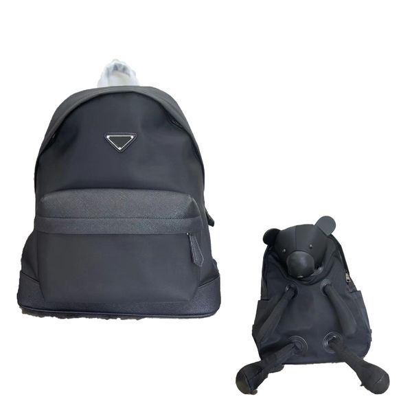 

designer backpack book bag bear pu leather backpack bag mens backpacks fashion casual women small shoulder back pack style