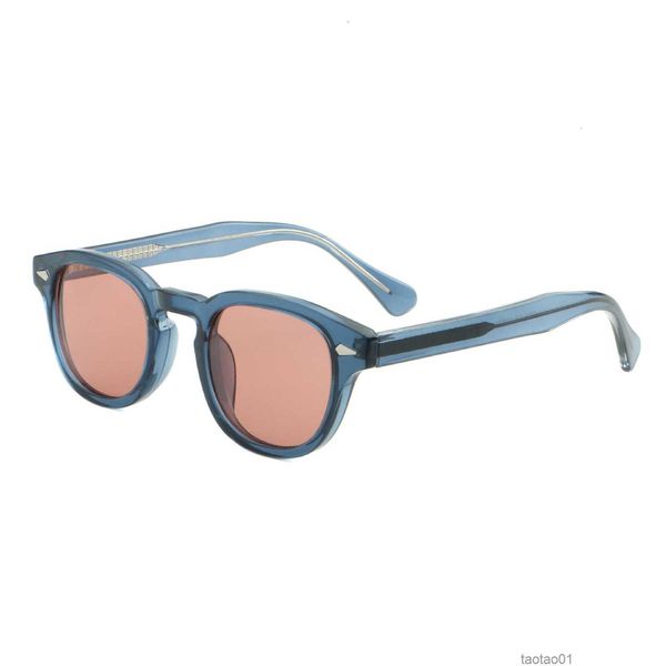 

sunglasses jmm jacqus devauxl round original classical designer acetate handmade solar glasses eyewear with originals 73z35, White;black