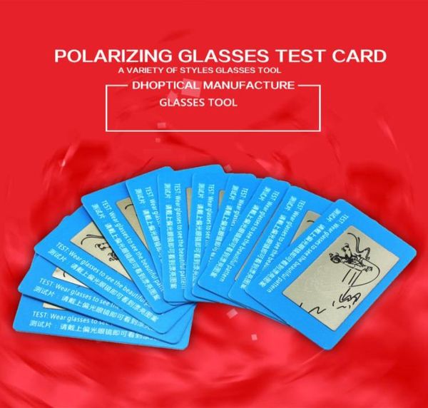 

polarizing glasses test cardsunglasses polarzing text card 100pcs eyeglasses accessories for glasses shop 6352399
