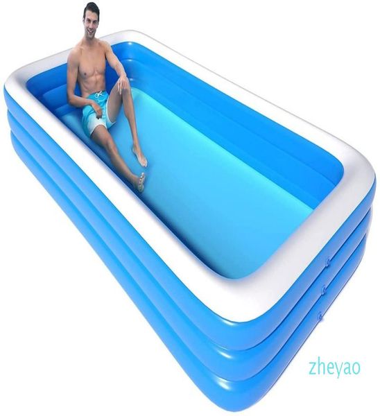 

outdoor inflatable swimming paddling pool yard garden family kids play large infant swimming pool child ocean pool7274534