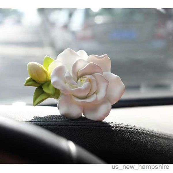 

decorations car air solid fragrance ceramic perfume diffuser gypsum aromatherapy stone automobile interior decoration r230811