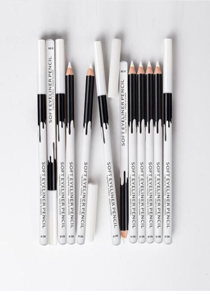 

whole fashion cute cosmetics 12pc soft white eyeliner pencil eye liner waterproof long lasting eye brighten6399712