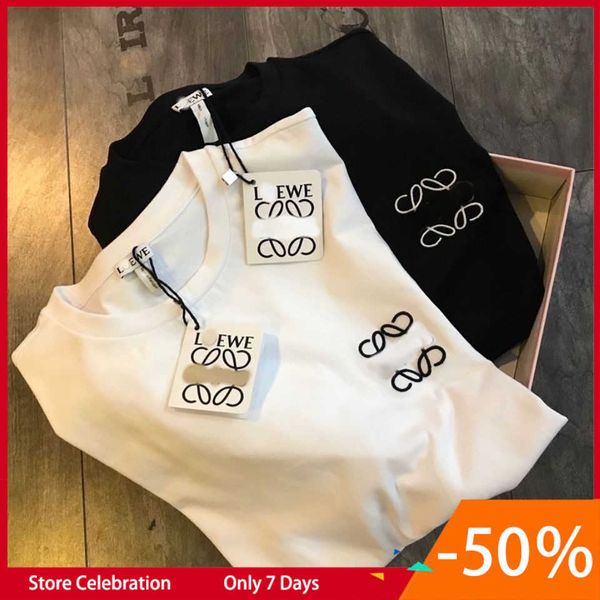 

men's t-shirts star lowe embroidered cotton short sleeve and women size, White