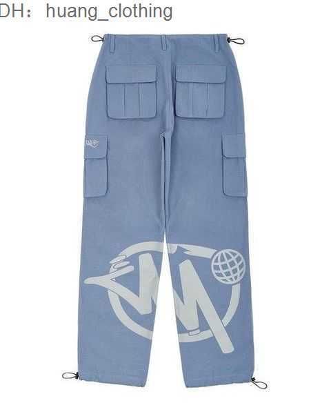 

men's pants minus two cargo harajuku casual loose punk rock straight wide leg trouser streetwear y2k retro street trend overalls 4 uiwx, Black