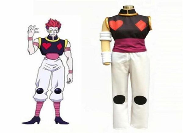 

hunter x hunter magician poker joker hisoka morow serial killer cosplay costume247r8342490, Black;red