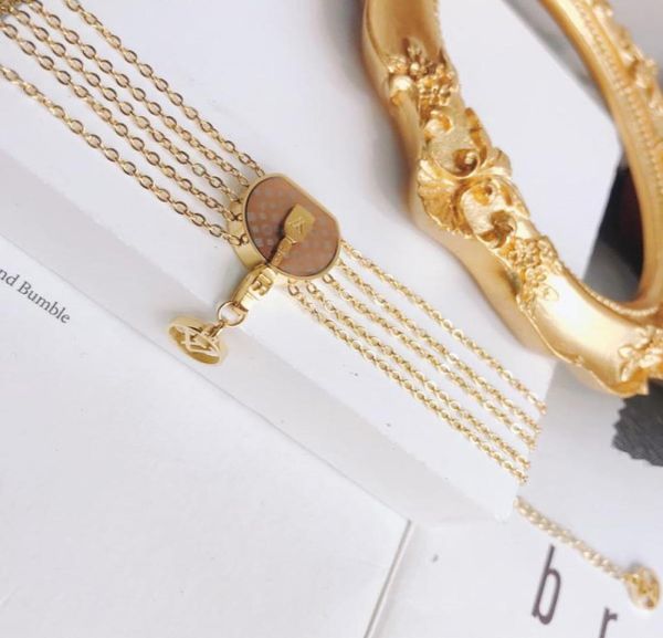 

bracelets bangle 18k gold plated bracelet wristband cuff chain stainless steel women bracelet for birthday gift classic jewelry hi8144308, Black