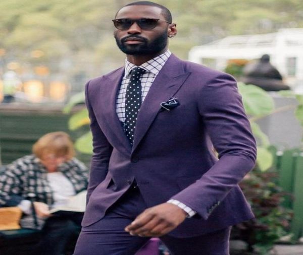 

fashionable two buttons groom tuxedos peak lapel handsome groomsmen beige suits fit man suit weddingmen039s bridegroom jacket5638310, Black;gray