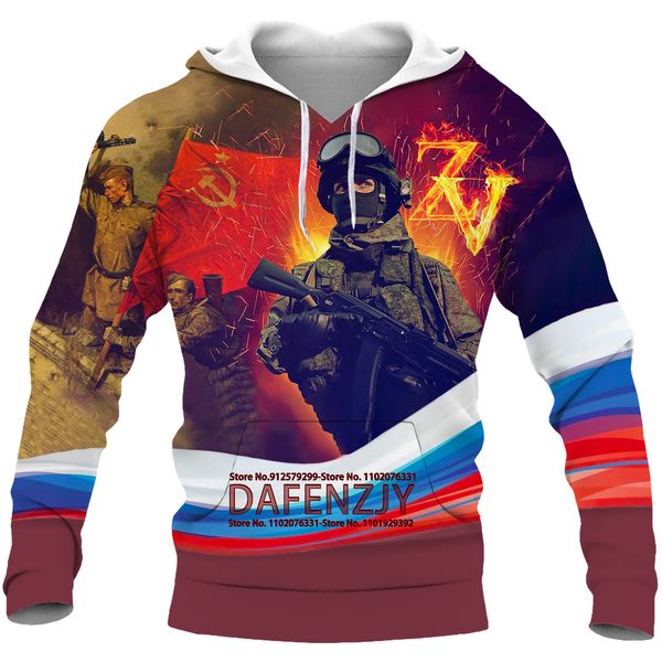 

men's hoodies sweatshirts fashion camouflage russia z hoodie 3d printed army mens sweatshirt streetwear pullover casual jacket 230810, Black