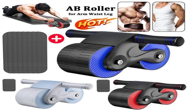 

ab rollers anti slip abdominal wheel automatic rebound abdominal roller for arm waist leg exercise with kneeling pad stretch muscl7690745