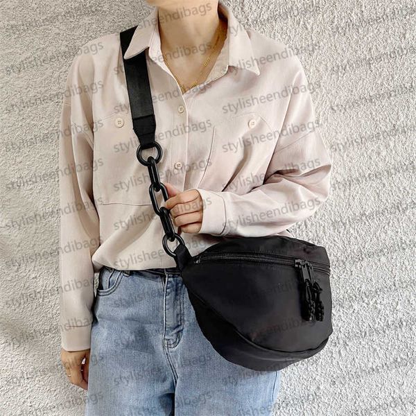 

women bag shoulder bag men bag large capacity crossbody bag underarm bag nylon canvas bag daily leisure bag zipper bag dumpling bag stylishe