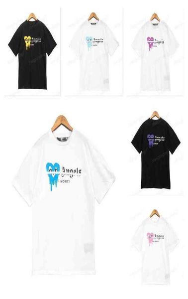 

european designer of luxury tshirt brand s love design angel t shirt pa clothing spray letter short sve spring summer 6545128, White;black