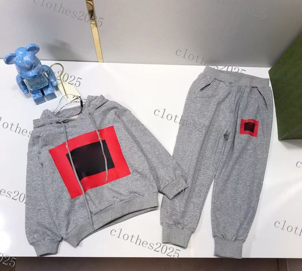 

casual designers kids clothing sets letter print boys girls jacket coat trousers tracksuits long sleeve outdoor children hoodie suit baby 20, White
