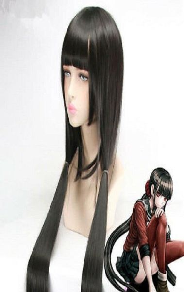 

danganronpa v3killing harmony harukawa maki straight black cosplay wig2286735