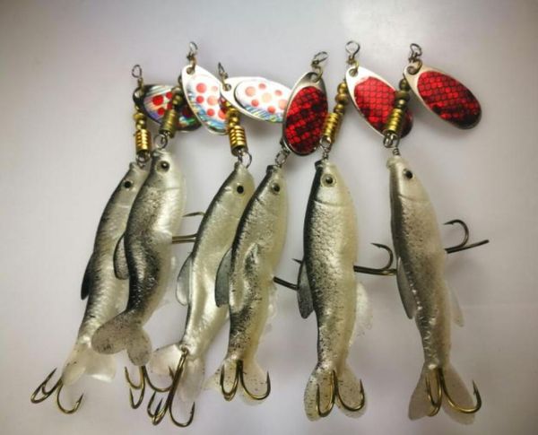 

soft fishing lure spinner bait 8g01234567891011127342222