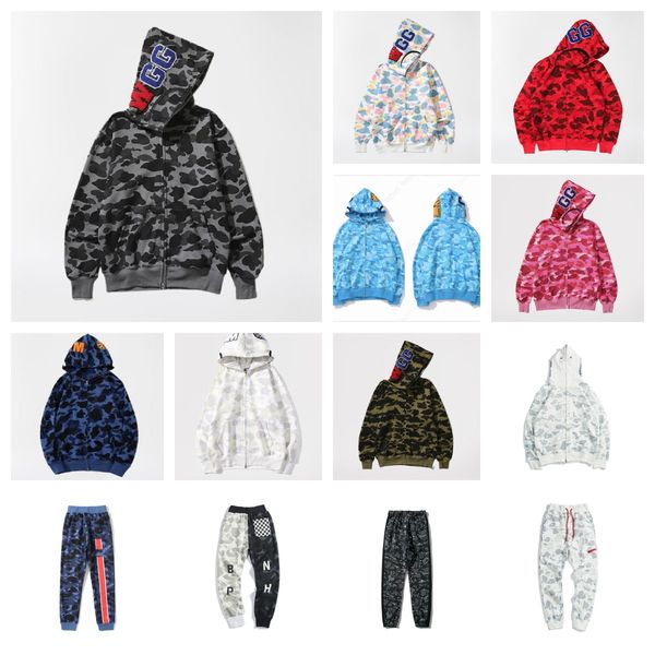 

full zip up hoodie color camo shark snowboard jacket hoodies mens fashion mens hoodie hoodie designer hoodie men pants sweatshirts lpm, Black
