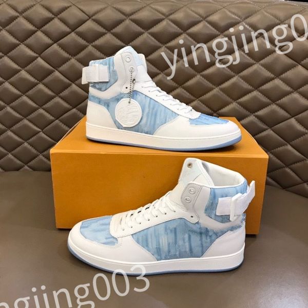 

2023 new luxurys designer sneaker virgil trainer casual shoes calfskin leather white blue letter overlays platform low sneakers size 39-45 r, Black
