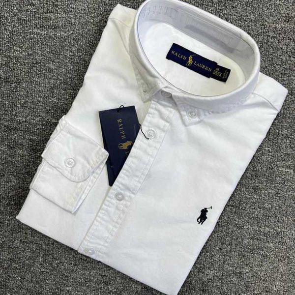 

little horse mens shirt polo polos long sleeve business autumn leisure men casual loose tidal currentel7s, White;black