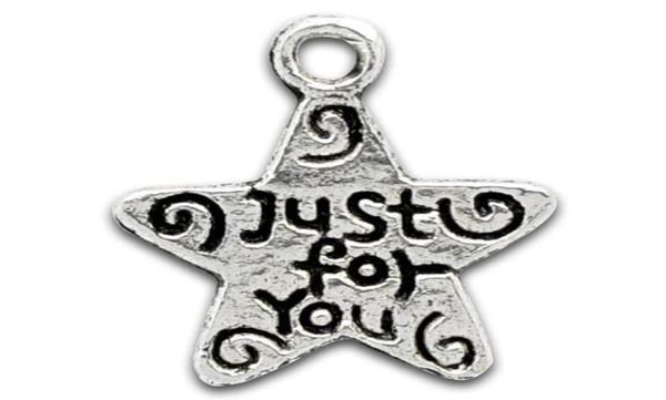 

100pcs tibetan silver tone just for you0123456789109687202, Black