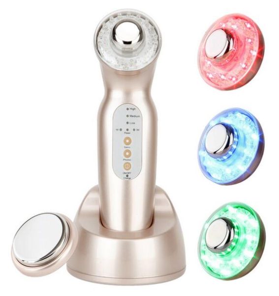 

1mhz3mhz ultrasonic ultrasound led pon rejuvenation wrinkles remove skin firming lifting micro current facial body instrument2091479