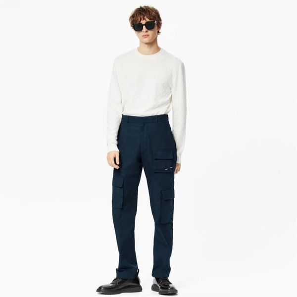 

2021 autumn spring france paris pocket trousers luxury europe fashion men women casual pants high street pin couple pants226t, Black