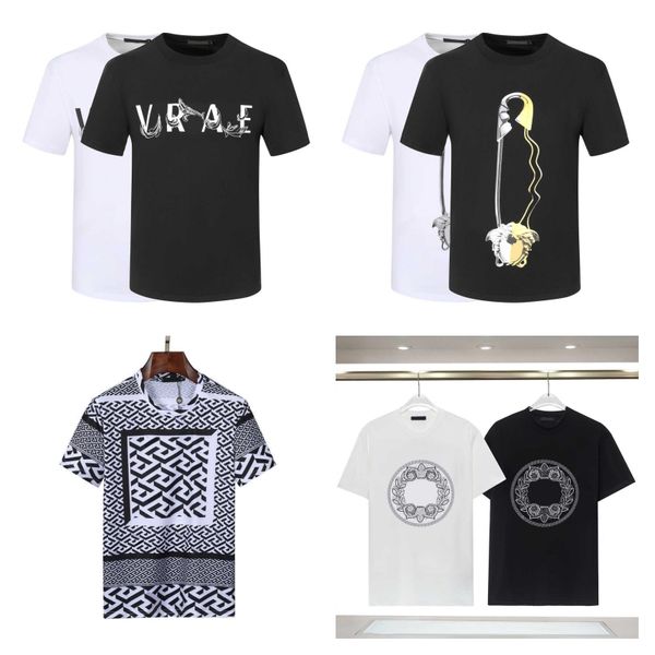 

mens designer t shirts printed womens fashion man t-shirt cotton casual tees short sleeve luxury hip hop streetwear tshirts m-3xl, White;black