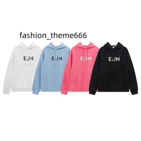 

autumn winter mens hoodies sweatshirts designer hoodie women couple high street fashion printed casual loose hooded pure cotton sweaters cl, Black