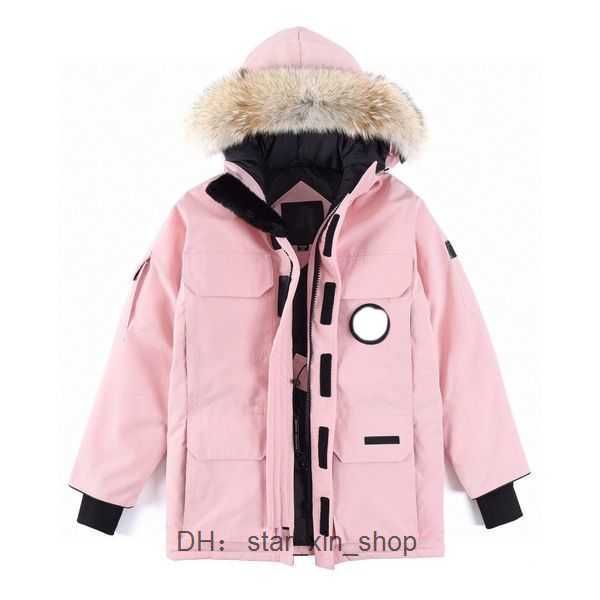 

goose mens women warm parka men letter print clothing outwear outdoor coat 2 5k24, Black
