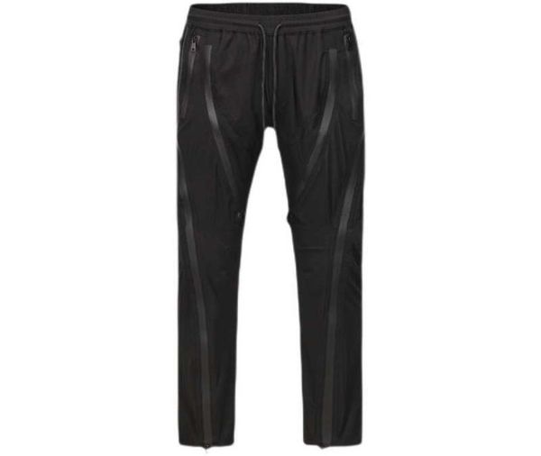 

men039s pants undermycar glued side zipper high arcade pants men039s fashion american vibe loose overalls8412736, Black