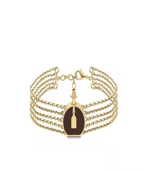 

fashion personality multichain women039s bag bracelet with box4471939, Black
